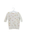 A Ivory Short Sleeve Tops from Bonpoint in size 6T for girl. (Front View)