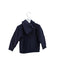 A Navy Zippered Sweatshirts from Petit Bateau in size 3T for neutral. (Back View)
