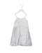 A White Sleeveless Dresses from Oaks of Acorn in size 2T for girl. (Front View)