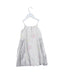 A White Sleeveless Dresses from Oaks of Acorn in size 2T for girl. (Back View)