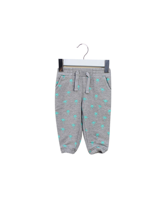 A Grey Sweatpants from Little Starters in size 3-6M for boy. (Front View)