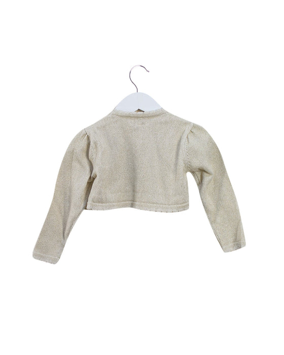 A Beige Cardigans from Rachel Riley in size 3T for girl. (Back View)