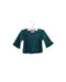 A Green Cardigans from Organic Mom in size 12-18M for girl. (Front View)