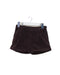 A Brown Shorts from Jacadi in size 6T for girl. (Front View)