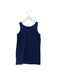 A Navy Sleeveless Tops from Chickeeduck in size 10Y for girl. (Back View)