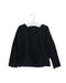 A Black Long Sleeve Tops from Monoprix in size 3T for girl. (Front View)