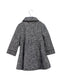 A Grey Coats from Troizenfants in size 4T for girl. (Back View)