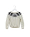 A Metallic Knit Sweaters from Jacadi in size 6T for girl. (Front View)