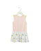 A Pink Sleeveless Dresses from Marie Chantal in size 4T for girl. (Front View)