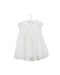 A Ivory Short Sleeve Dresses from Kingkow in size 12-18M for girl. (Front View)