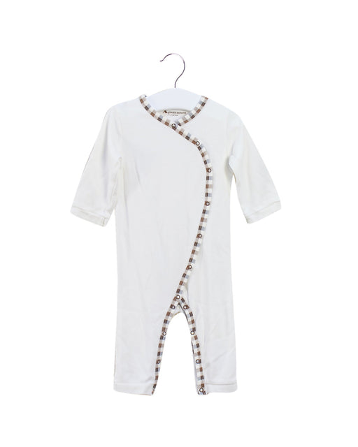 A Ivory Onesies from Aquascutum in size 3-6M for neutral. (Front View)