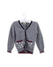 A Grey Cardigans from Monnalisa in size 3-6M for boy. (Front View)