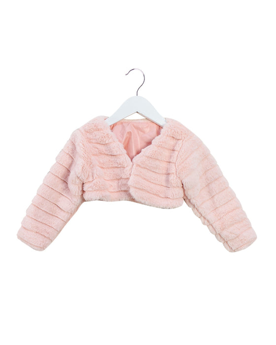 A Pink Lightweight Jackets from Chickeeduck in size 12-18M for girl. (Front View)
