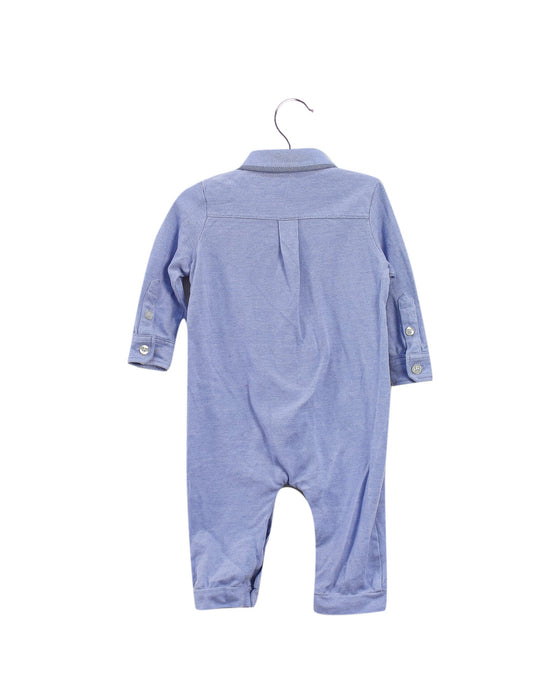 A Blue Long Sleeve Jumpsuits from Nicholas & Bears in size 6-12M for boy. (Back View)