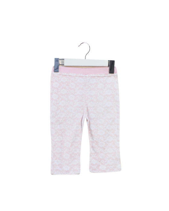 A Pink Casual Pants from Calvin Klein in size 6-12M for girl. (Front View)