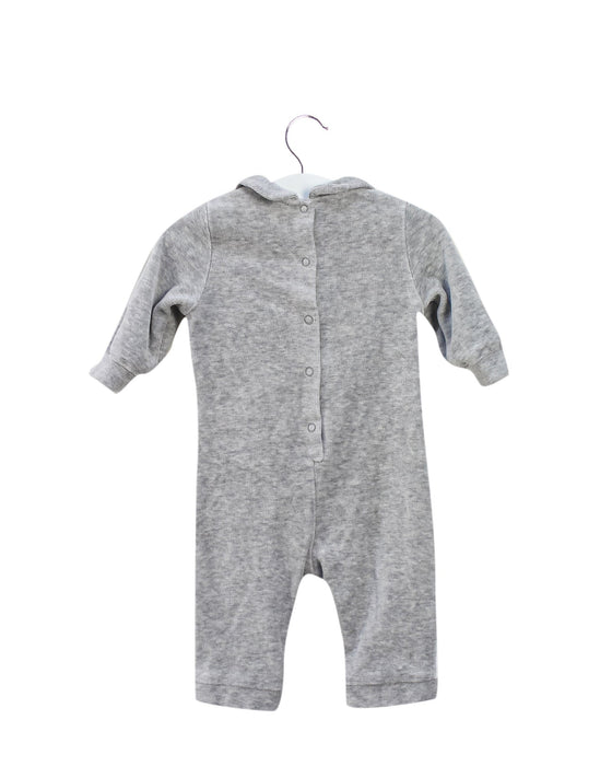A Grey Long Sleeve Jumpsuits from Nicholas & Bears in size 3-6M for boy. (Back View)