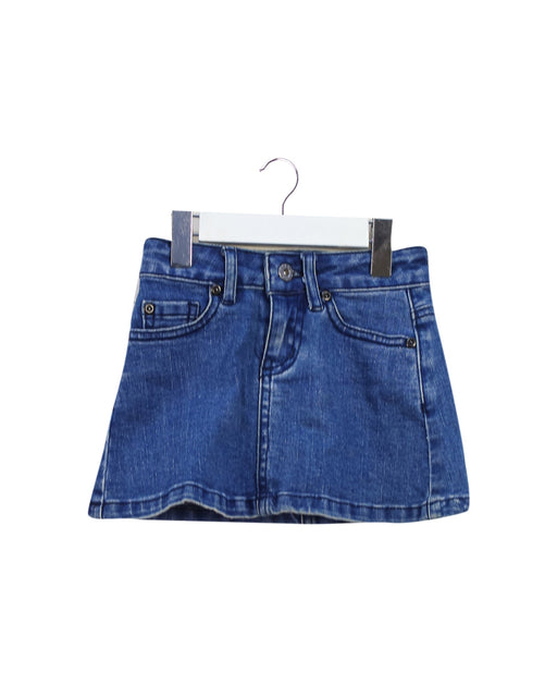 A Blue Short Skirts from Seed in size 2T for girl. (Front View)