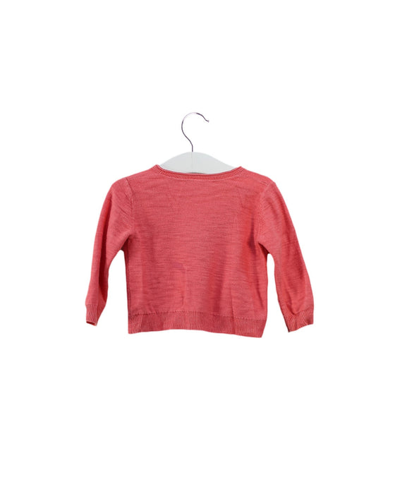 A Pink Cardigans from Bonpoint in size 12-18M for girl. (Back View)