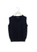 A Navy Sweater Vests from Familiar in size 4T for boy. (Front View)