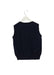 A Navy Sweater Vests from Familiar in size 4T for boy. (Back View)