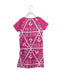 A Pink Short Sleeve Dresses from Guess in size 8Y for girl. (Back View)
