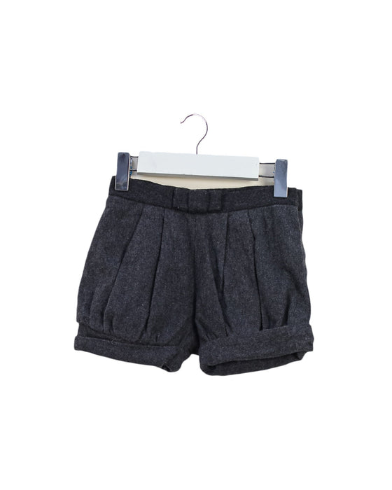 A Grey Shorts from Jacadi in size 12-18M for girl. (Front View)