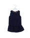 A Navy Sleeveless Dresses from Troizenfants in size 4T for girl. (Front View)