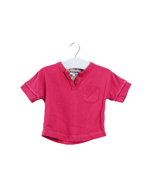 A Pink Shorts Sets from Bebobio in size 3-6M for girl. (Front View)