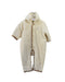 A Beige Long Sleeve Jumpsuits from bebe reduction in size 3-6M for neutral. (Front View)