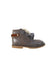 A Taupe Winter Boots from Jacadi in size 3T for boy. (Back View)