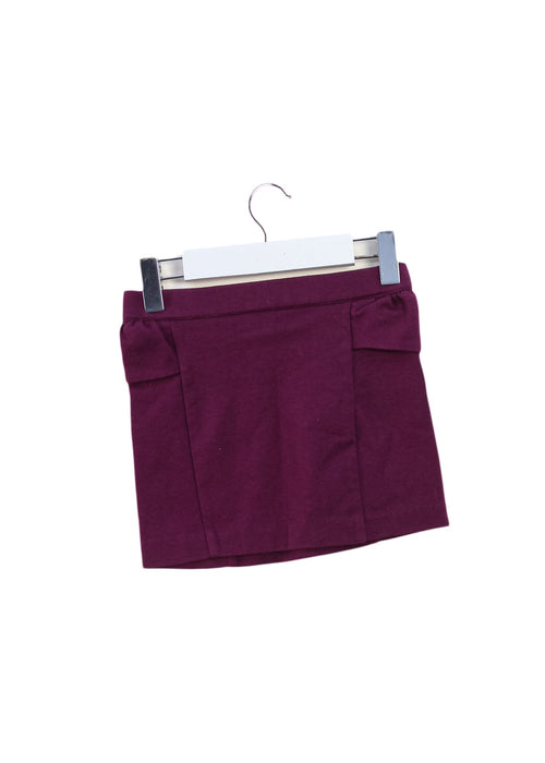 A Burgundy Short Skirts from Janie & Jack in size 2T for girl. (Back View)