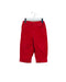 A Red Casual Pants from Jojo Maman Bébé in size 6-12M for boy. (Front View)