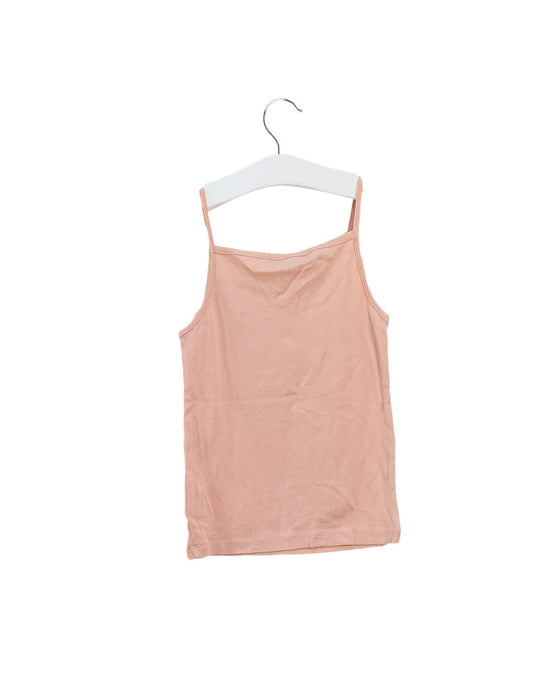 A Pink Sleeveless Tops from Bonpoint in size 3T for girl. (Back View)