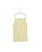 A Yellow Sleeveless Tops from Bonpoint in size 3T for girl. (Front View)