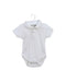 A White Short Sleeve Bodysuits from Jojo Maman Bébé in size 3-6M for boy. (Front View)
