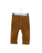 A Brown Casual Pants from Jacadi in size 6-12M for boy. (Front View)
