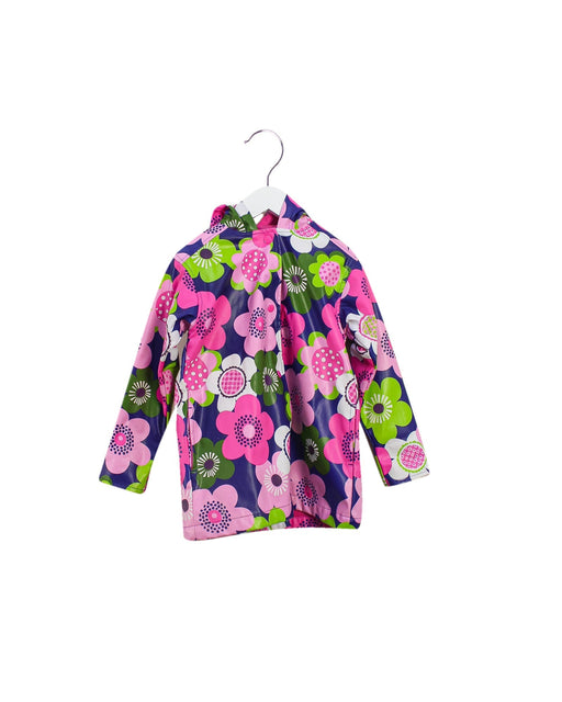 A Pink Lightweight Jackets from Hartstrings in size 3T for girl. (Front View)