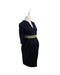 A Navy Short Sleeve Dresses from Madderson in size XS for maternity. (Front View)