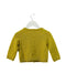 A Yellow Cardigans from Bonpoint in size 12-18M for girl. (Back View)