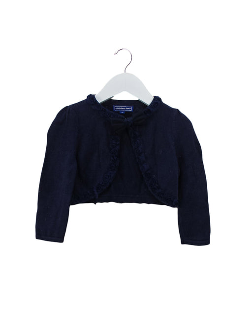 A Navy Cardigans from Nicholas & Bears in size 3T for girl. (Front View)