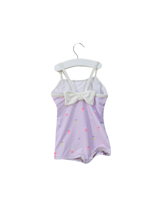 A Purple Swimsuits from Janie & Jack in size 6-12M for girl. (Back View)