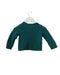 A Teal Cardigans from Bonpoint in size 6-12M for girl. (Back View)