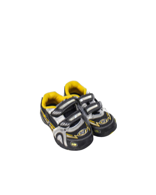 A Grey Sneakers from Stride Rite in size 4T for boy. (Front View)