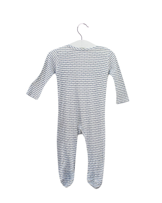 A Blue Onesies from Seed in size 6-12M for boy. (Back View)