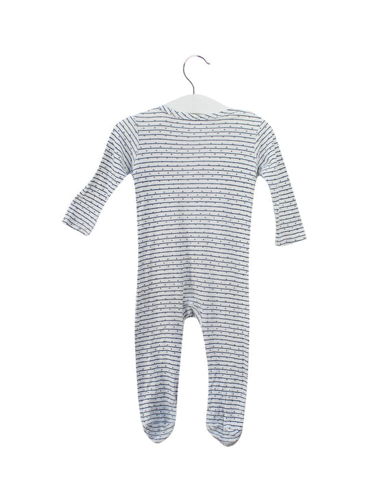 A Blue Onesies from Seed in size 6-12M for boy. (Back View)