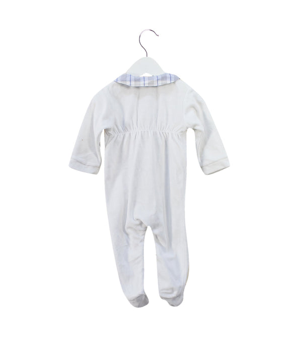 A White Onesies from Jacadi in size 3-6M for boy. (Back View)