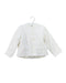 A Ivory Puffer/Quilted Jackets from Petit Bateau in size 18-24M for neutral. (Front View)