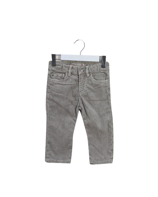 A Grey Casual Pants from Bonpoint in size 6-12M for girl. (Front View)