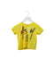 A Yellow Short Sleeve T Shirts from MSGM in size 6-12M for girl. (Front View)