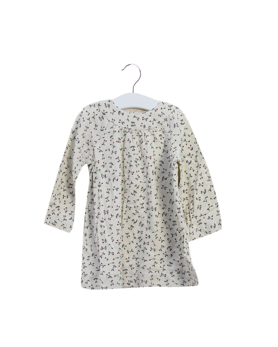 A Ivory Long Sleeve Dresses from Bonpoint in size 2T for girl. (Front View)